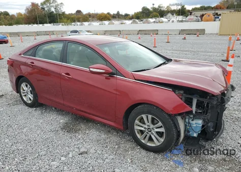 2014 Hyundai Sonata Gls from USA, damaged, VIN 5NPEB4AC7EH901022